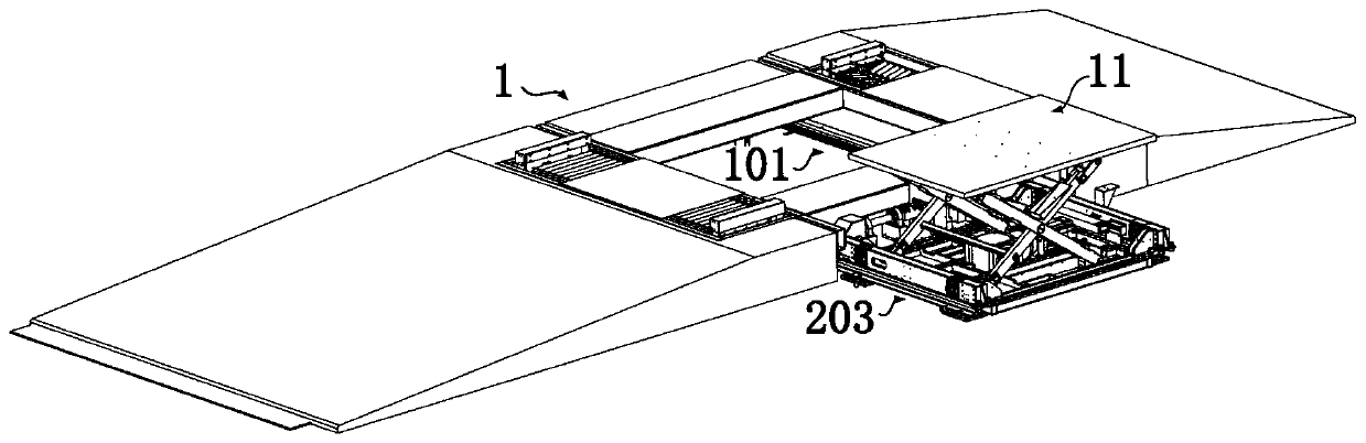 Battery replacing system, battery replacing method and battery replacing station