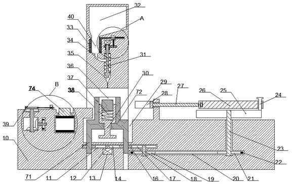 A fully automatic plastic injection molding machine