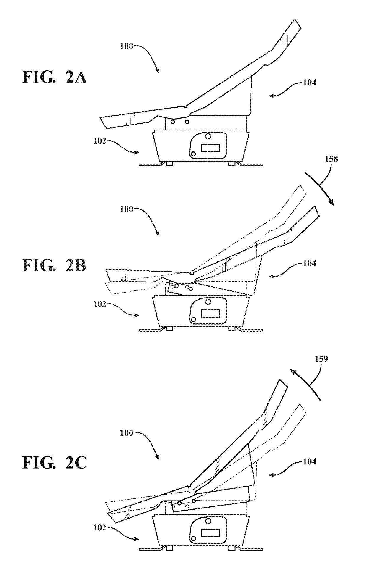 Bidirectional pedal assembly