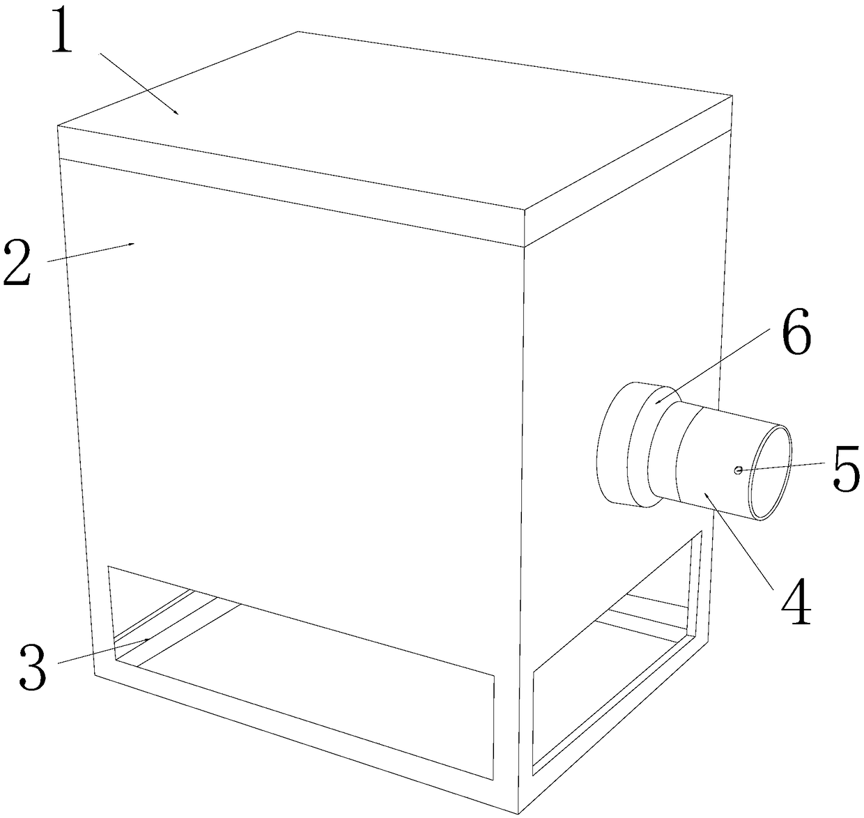 Metallurgical furnace feeding device based on energy storage and material scraping operation