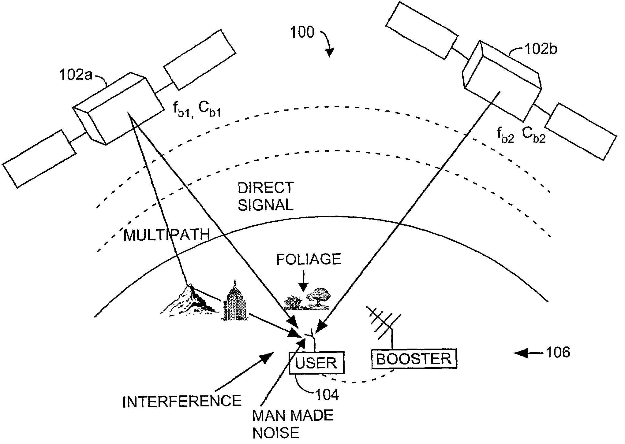 Method of determining communication link quality employing beacon signals