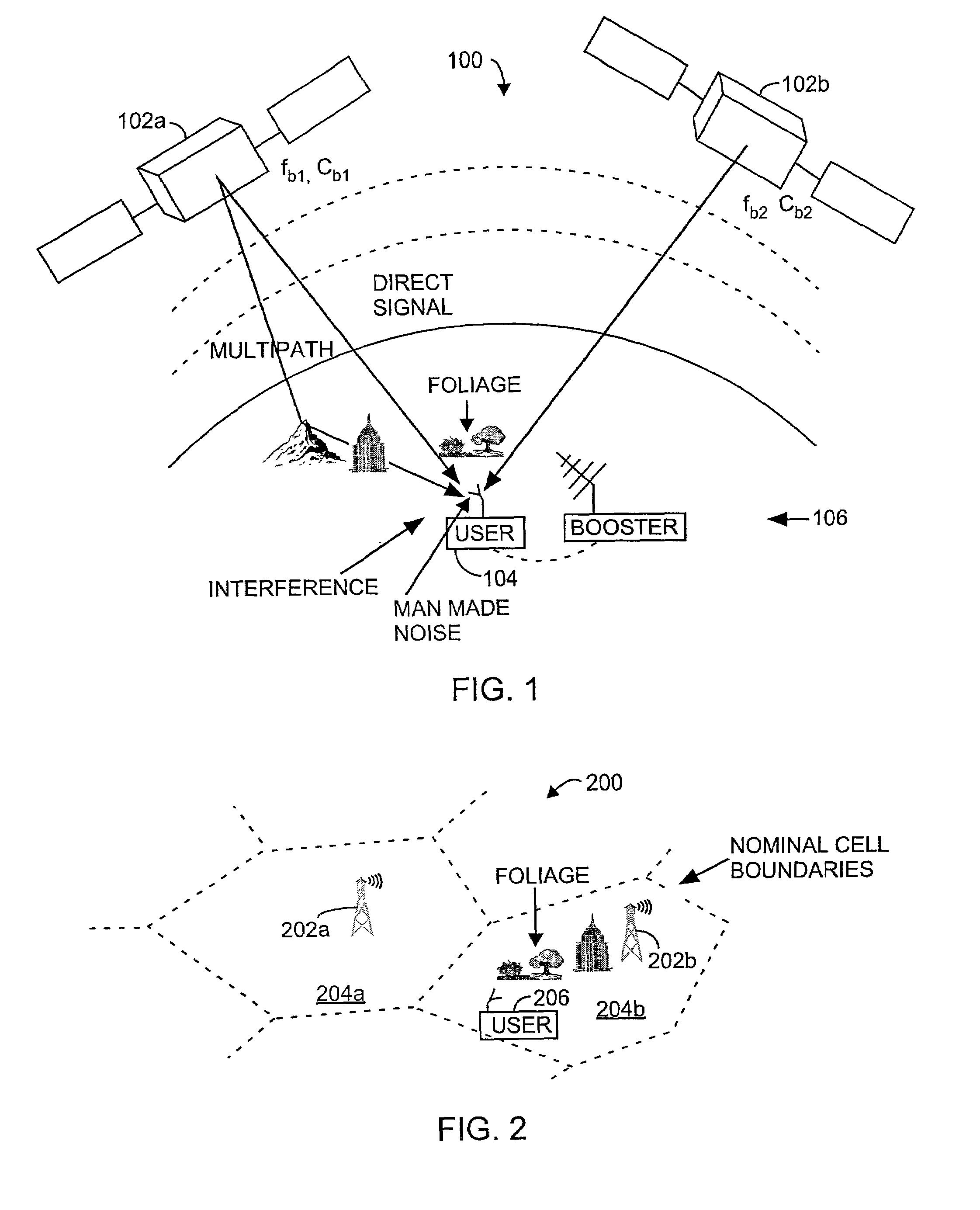 Method of determining communication link quality employing beacon signals