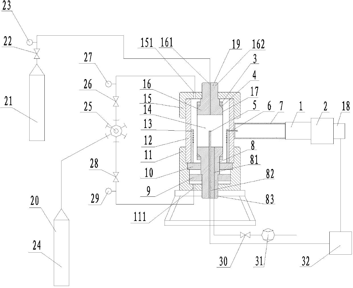 Device and method for improving coal bed gas desorption efficiency with microwaves