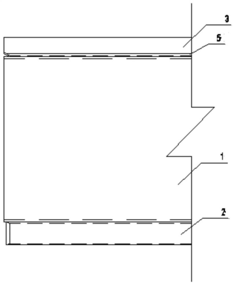 Steel cofferdam caulking treatment method in sea-crossing bridge construction process