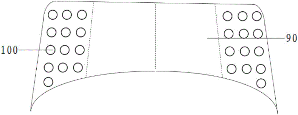 Flexible wearable phototherapy instrument used for preventing shoulder joint damage