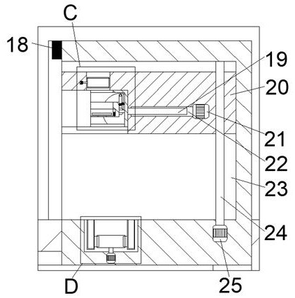 Automatic anus swab sampling device