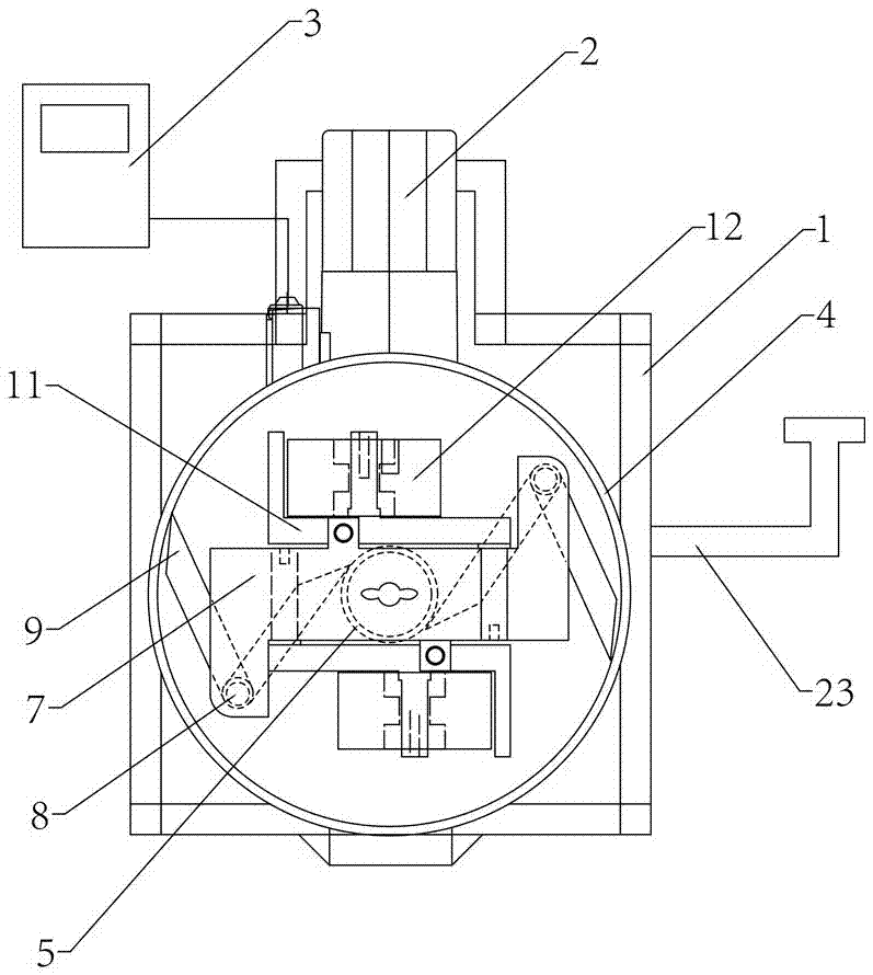 A material mixing machine suitable for viscous materials and a material mixing method for viscous materials