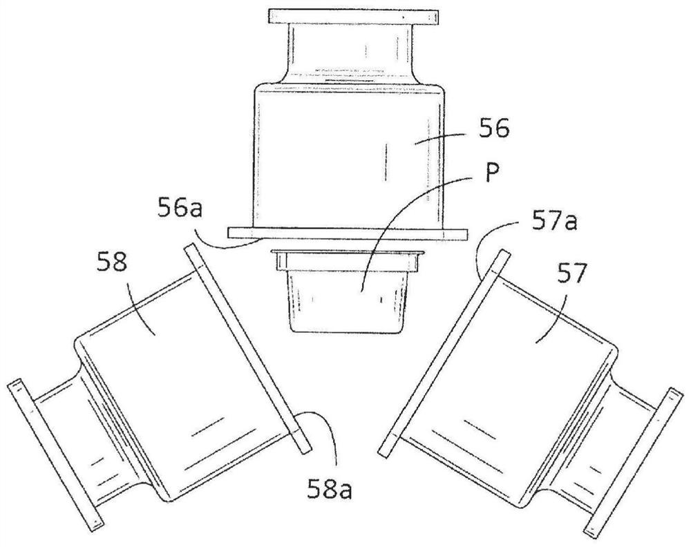 Continuous decontamination device