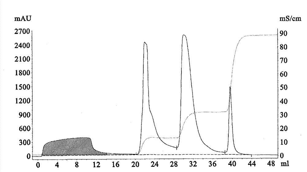 Method for separating and purifying curcin from seeds of jatropha curcas