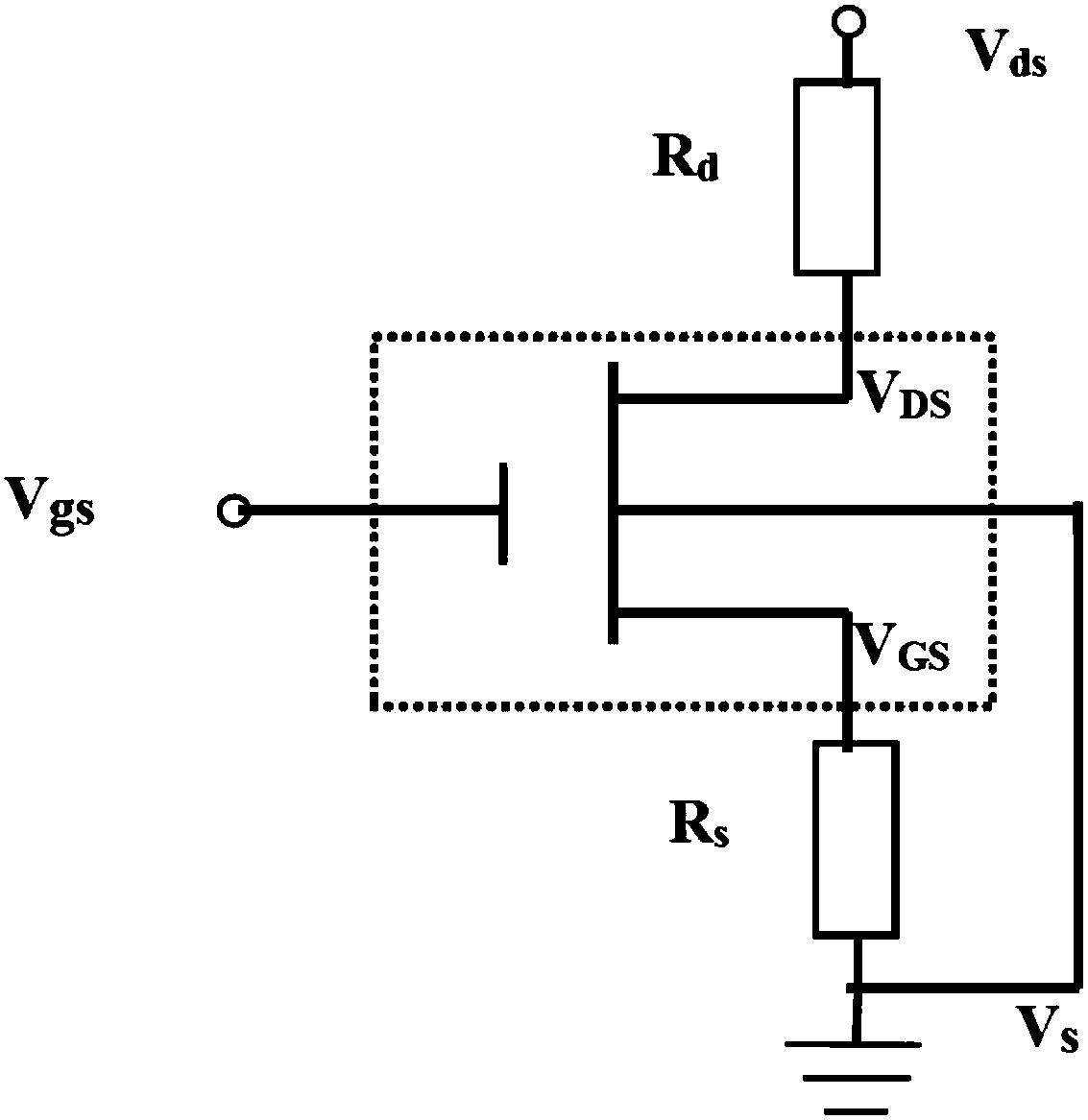 Constant migration rate method for extracting source/drain parasitic resistance in nanometer MOSFET