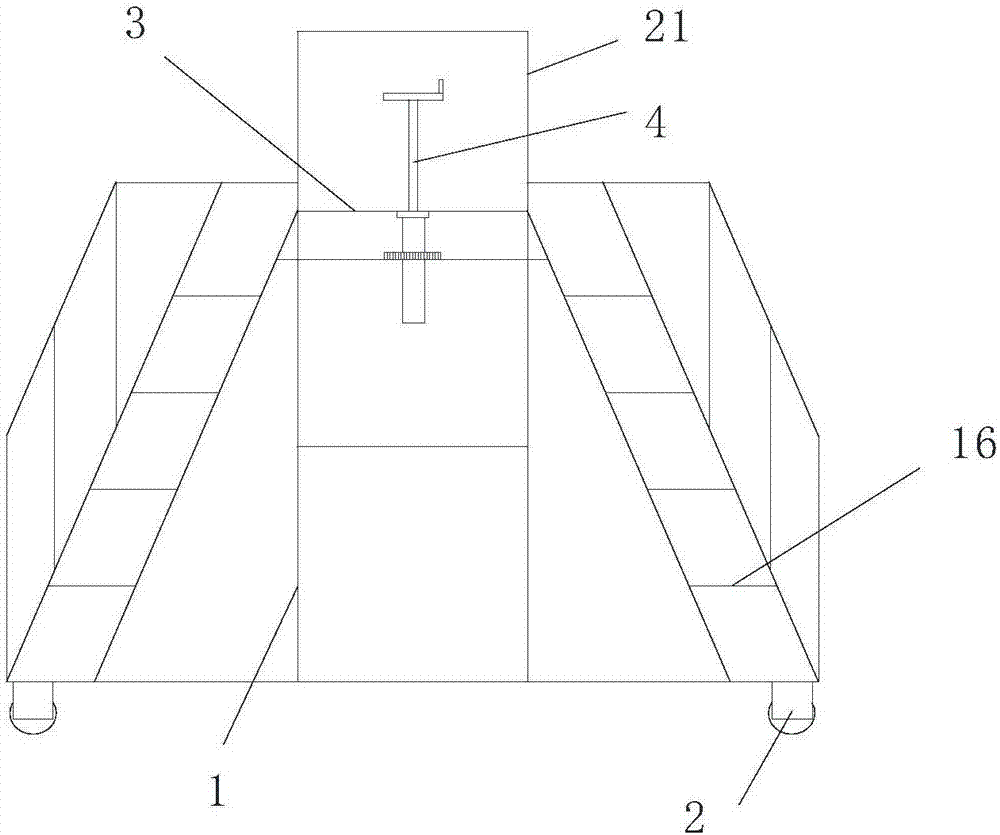 Airplane repairing device