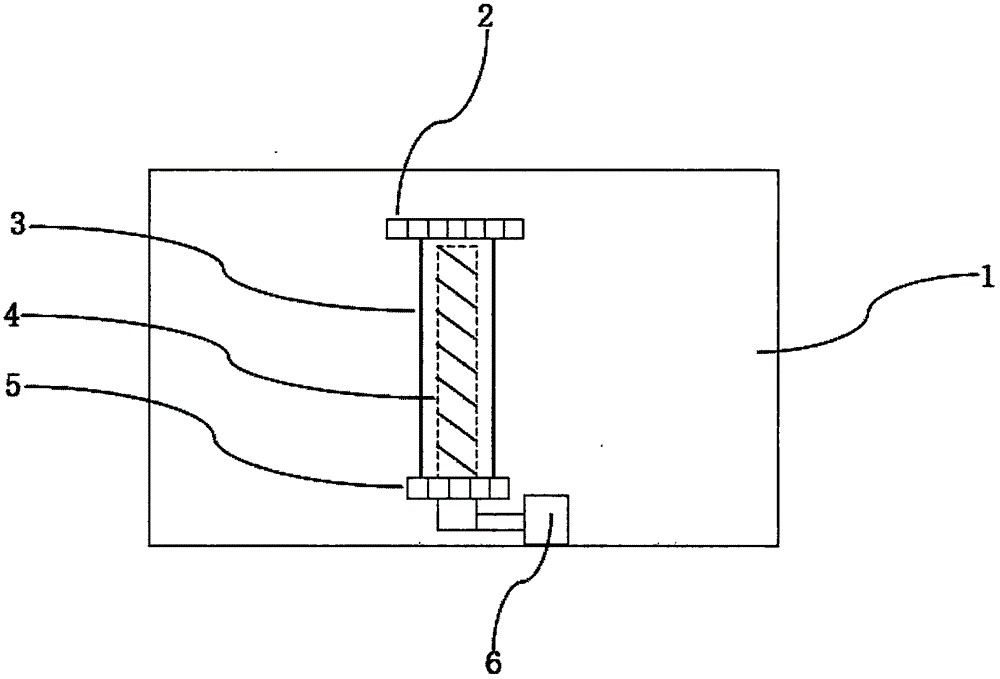 Flow guide hydrolysis pot system capable of lifting center flow guide cylinder