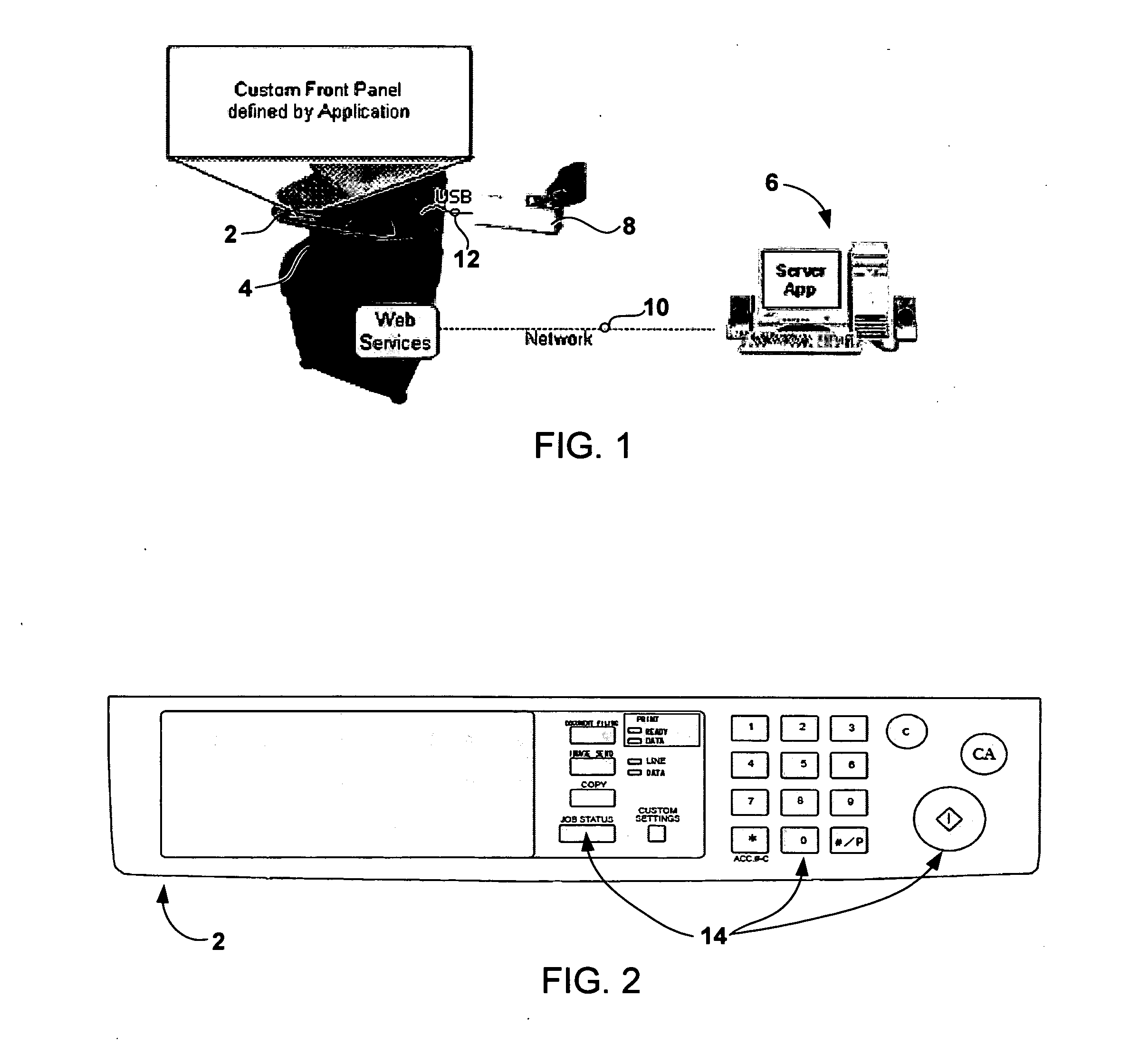 Methods and sytems for transmitting content to an imaging device