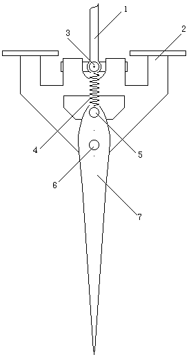 Bionic tail fin method and swimming boosting equipment