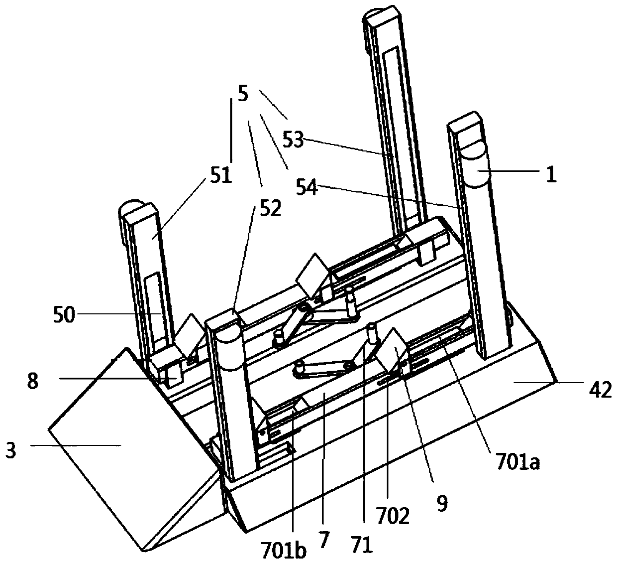 Elevator for automobile overhaul