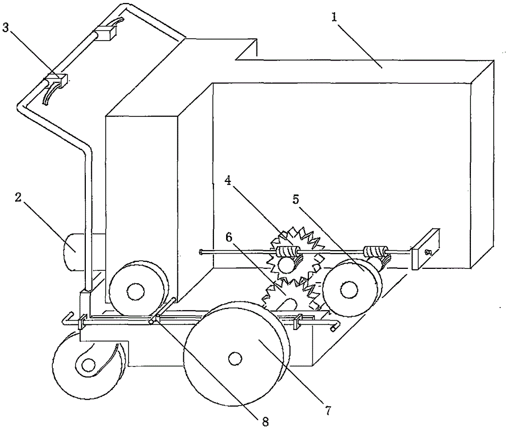 Electric car, power supply touch net, charging facility and urban operation method of electric car