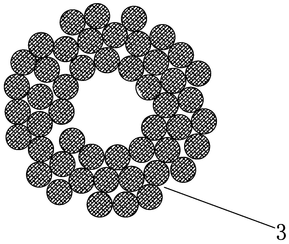 Vortex-spun high-count high-density fabric and production method thereof