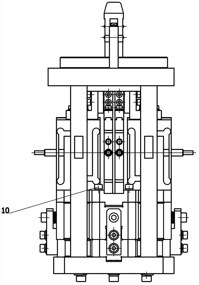 Small hole measuring mechanism