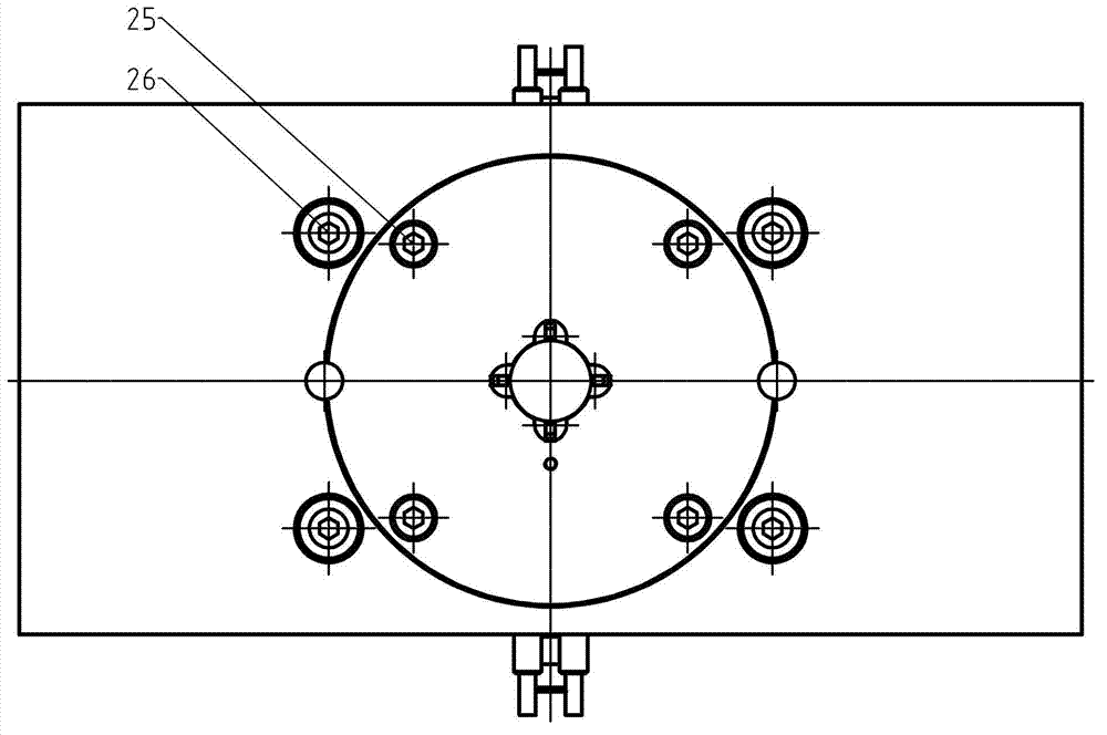 Small hole measuring mechanism