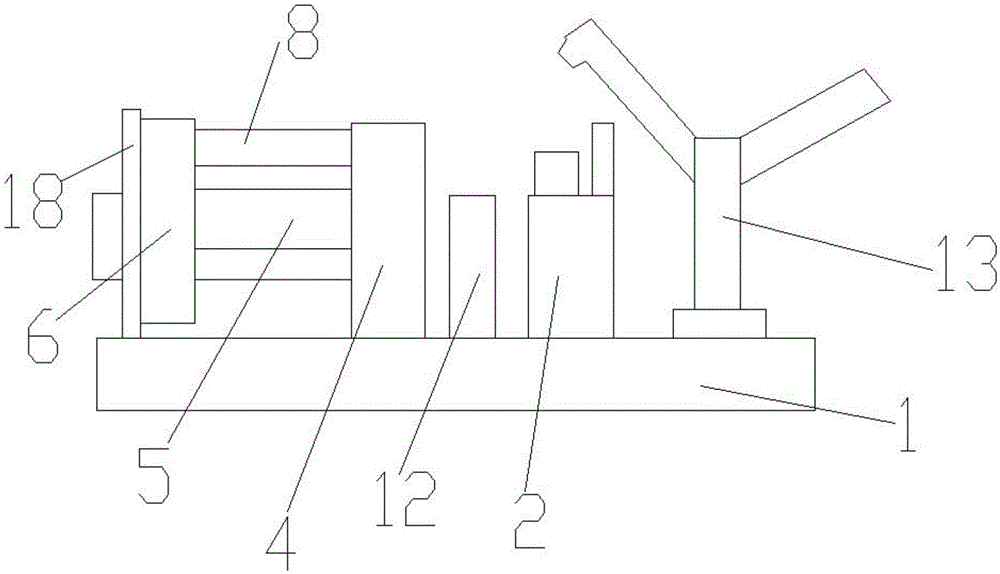 Hole site detection jig for plastic products