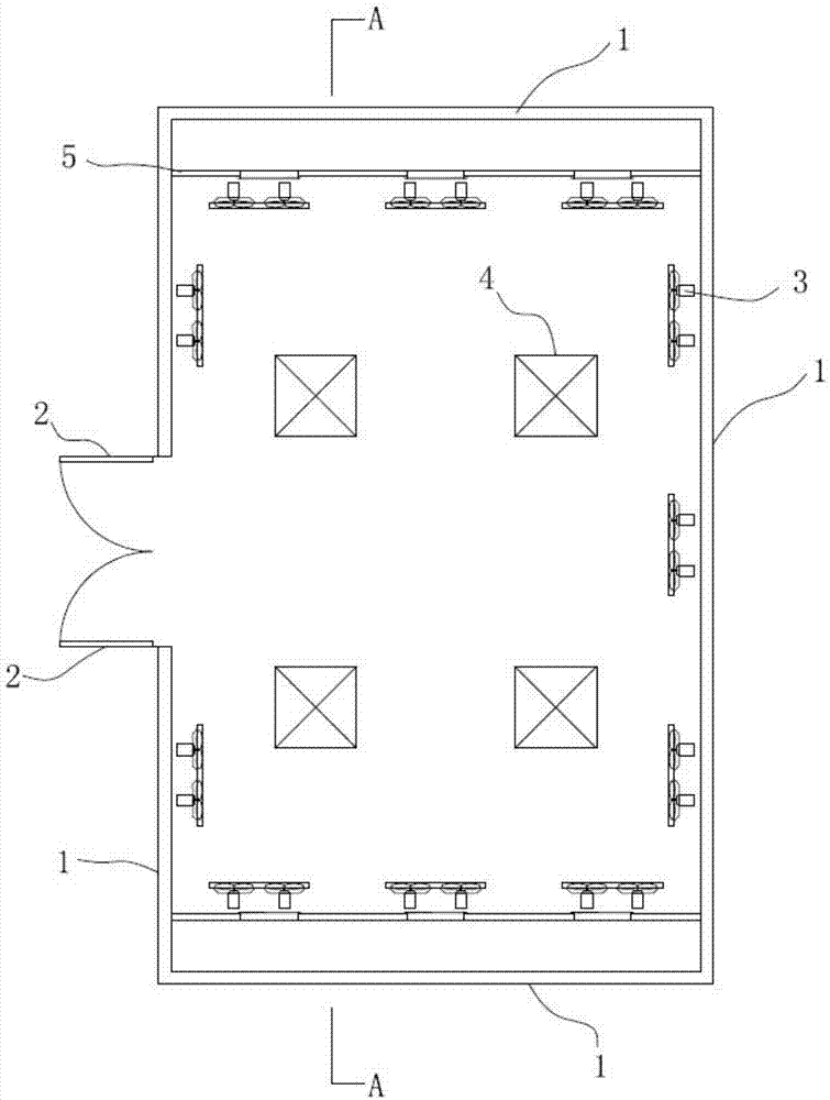 Clean hatch house structure