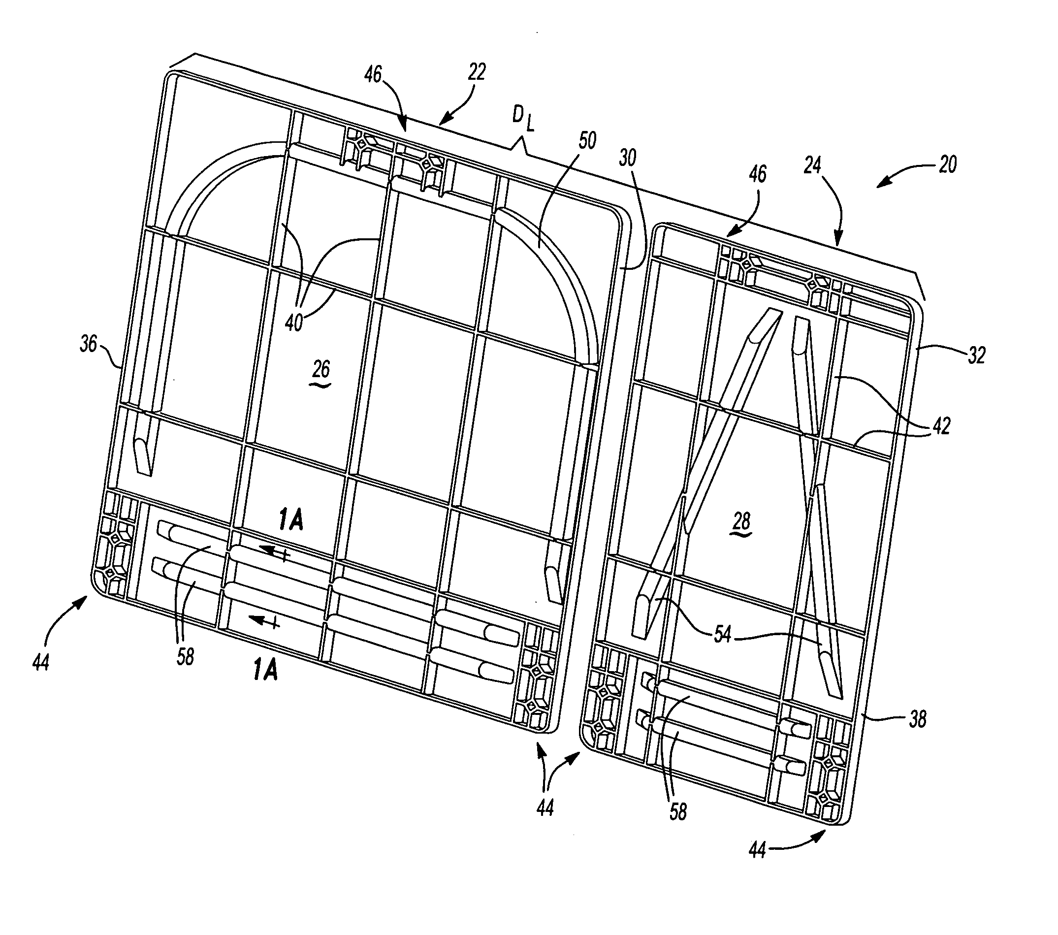 Seating system and method of forming same