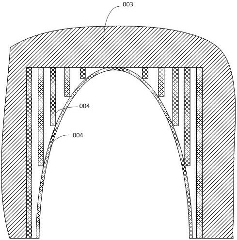 A vibration detection method and related equipment for drilling and blasting construction in the transitional section of soft and hard surrounding rock