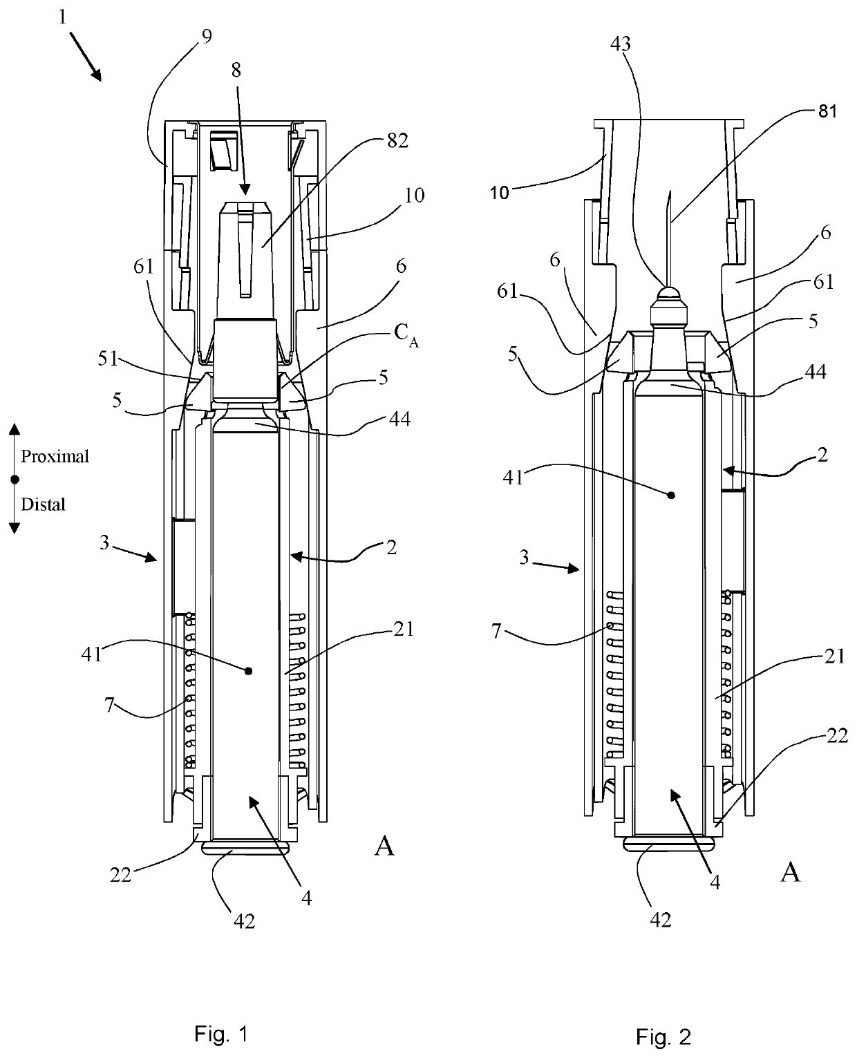 Safety arrangement and medical delivery device