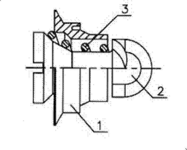 Bushing closing-up processing method