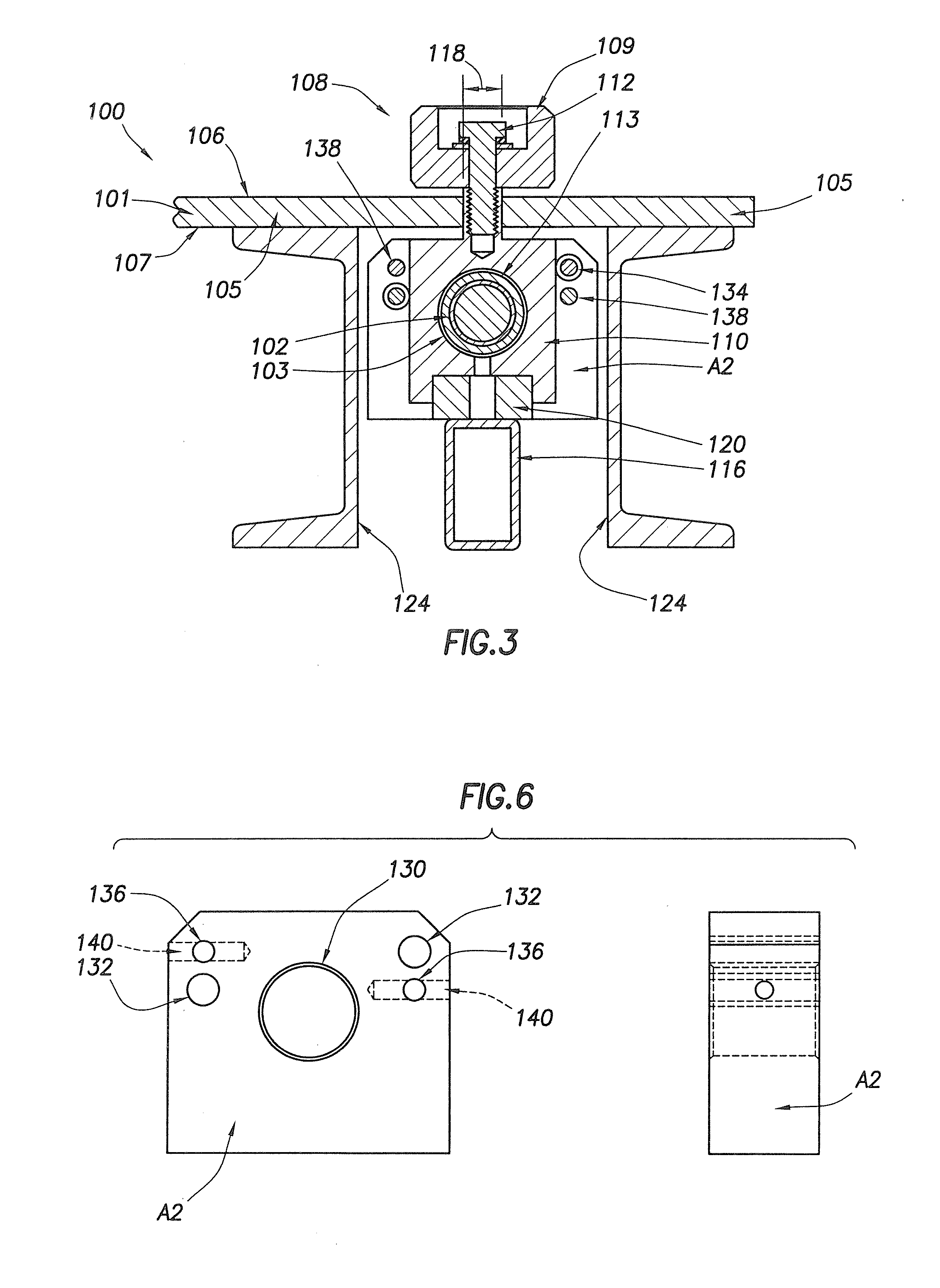 Truss assembly table with automatic jigging