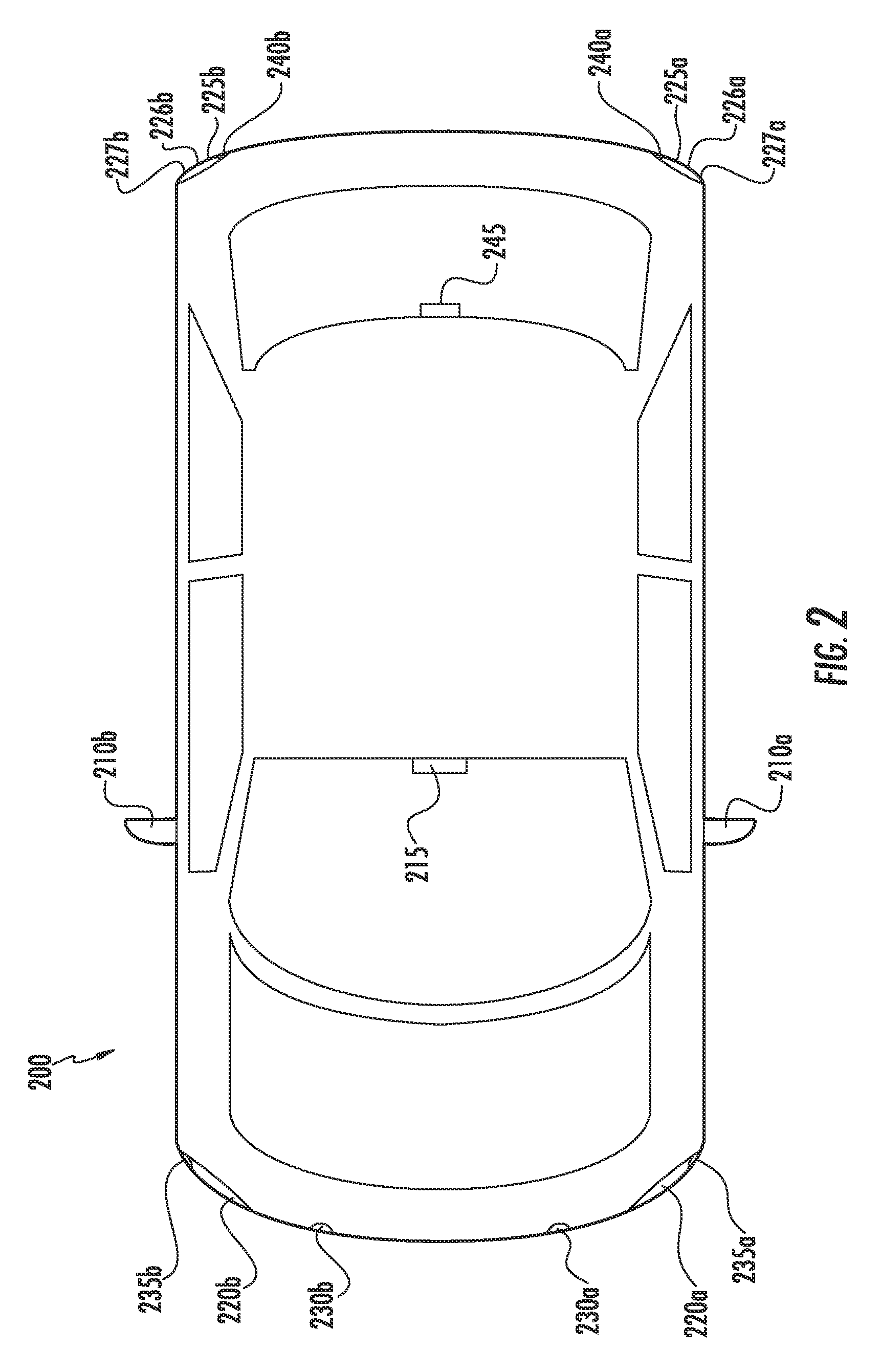 Automotive rearview mirror with capacitive switches