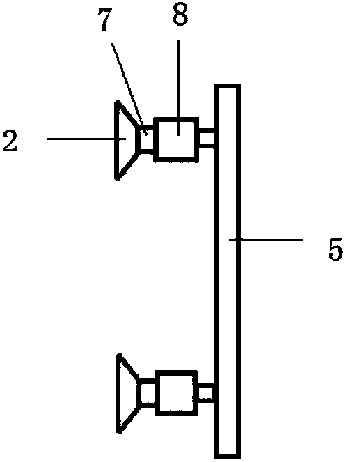 Shock-absorption support plate of power distribution cabinet