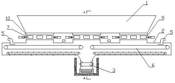 Air-cooled dry-type slag discharging system