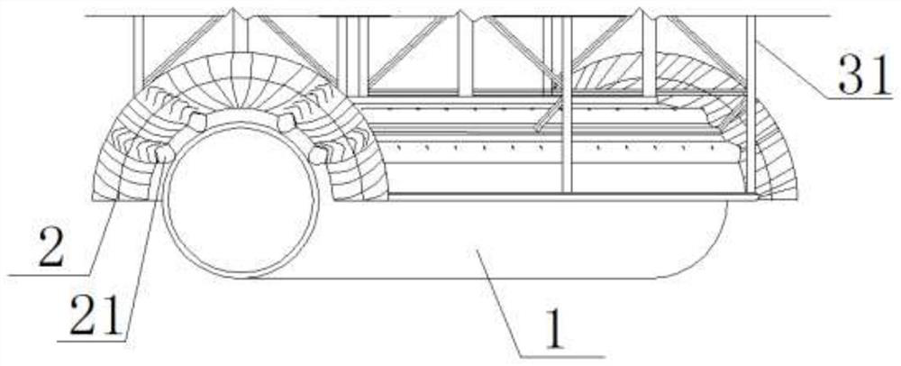 Pipeline elevation control device and method