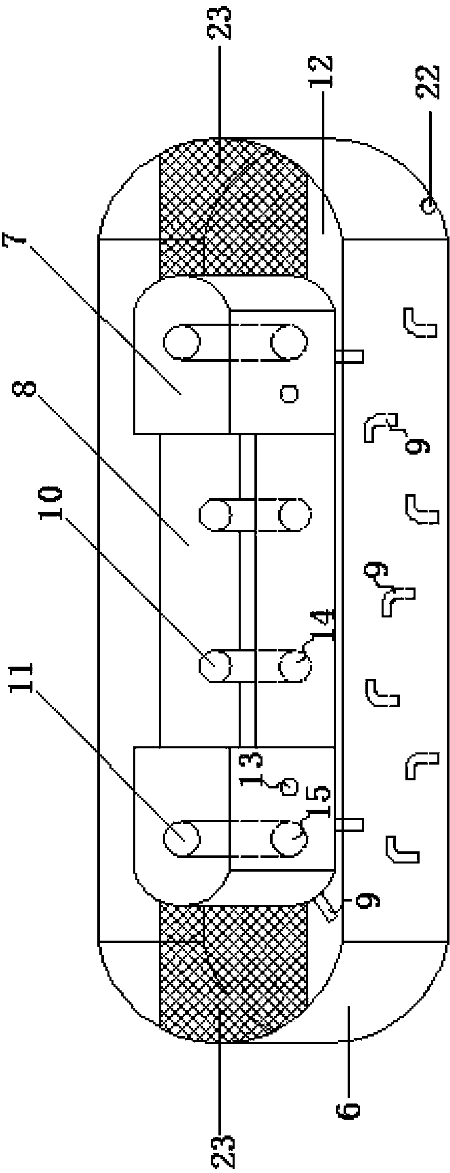 Larva fish hatch device