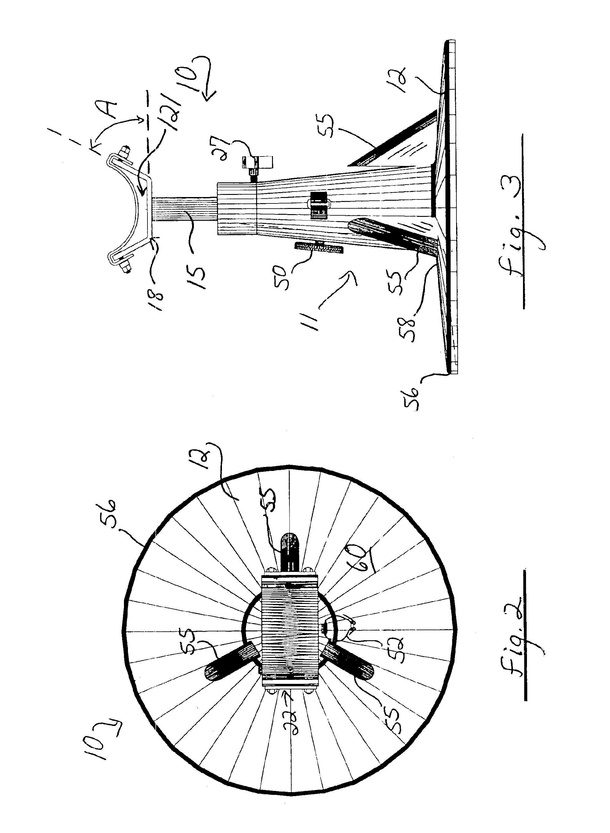 Horse owner's and farrier's stand