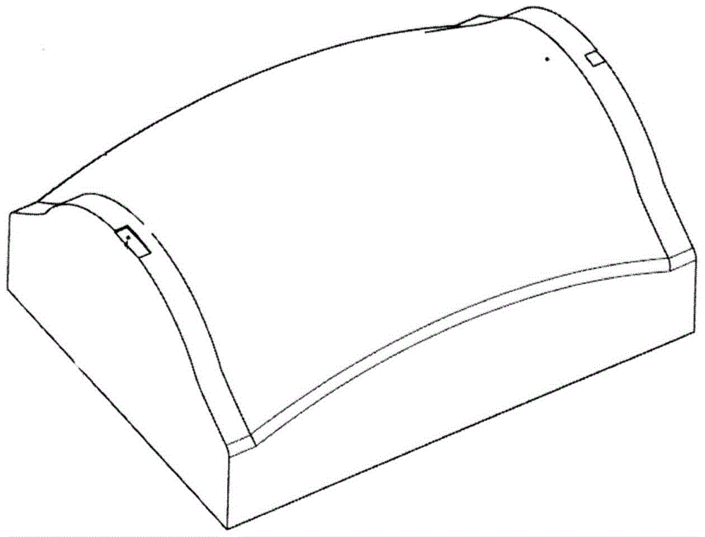 Device and method for automatic hole making of stretched skin parts