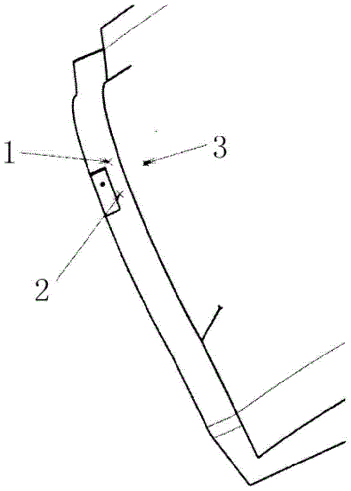 Device and method for automatic hole making of stretched skin parts