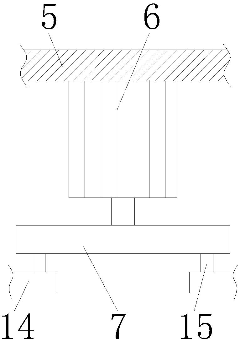 Height-adjustable nursing bed for medical care