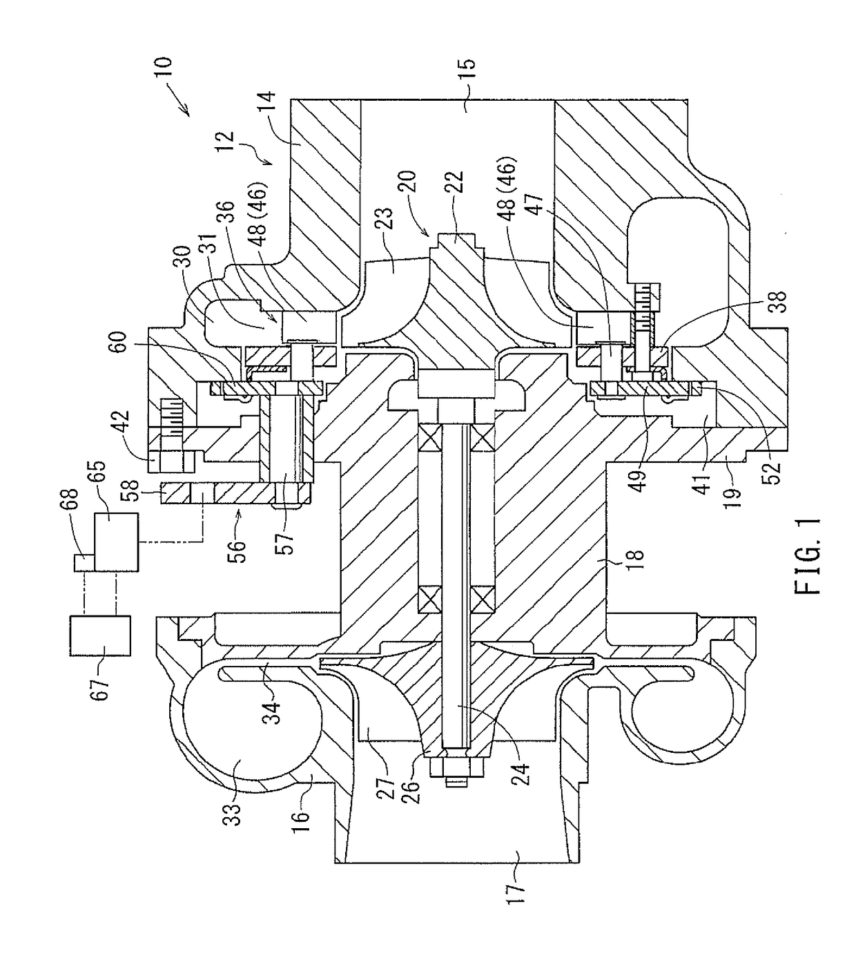 Variable nozzle turbochargers