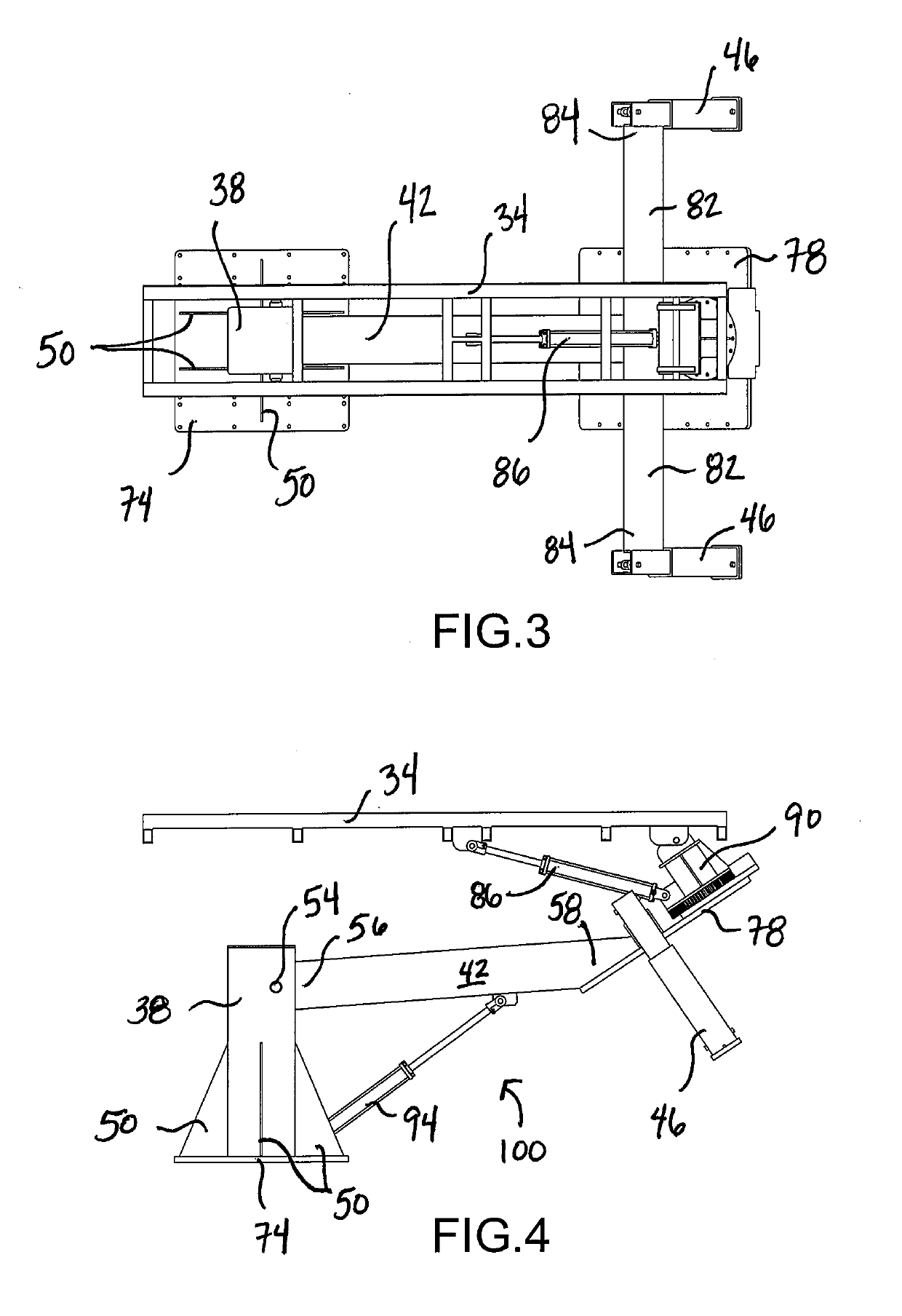 Vehicle-mounted conveyor system