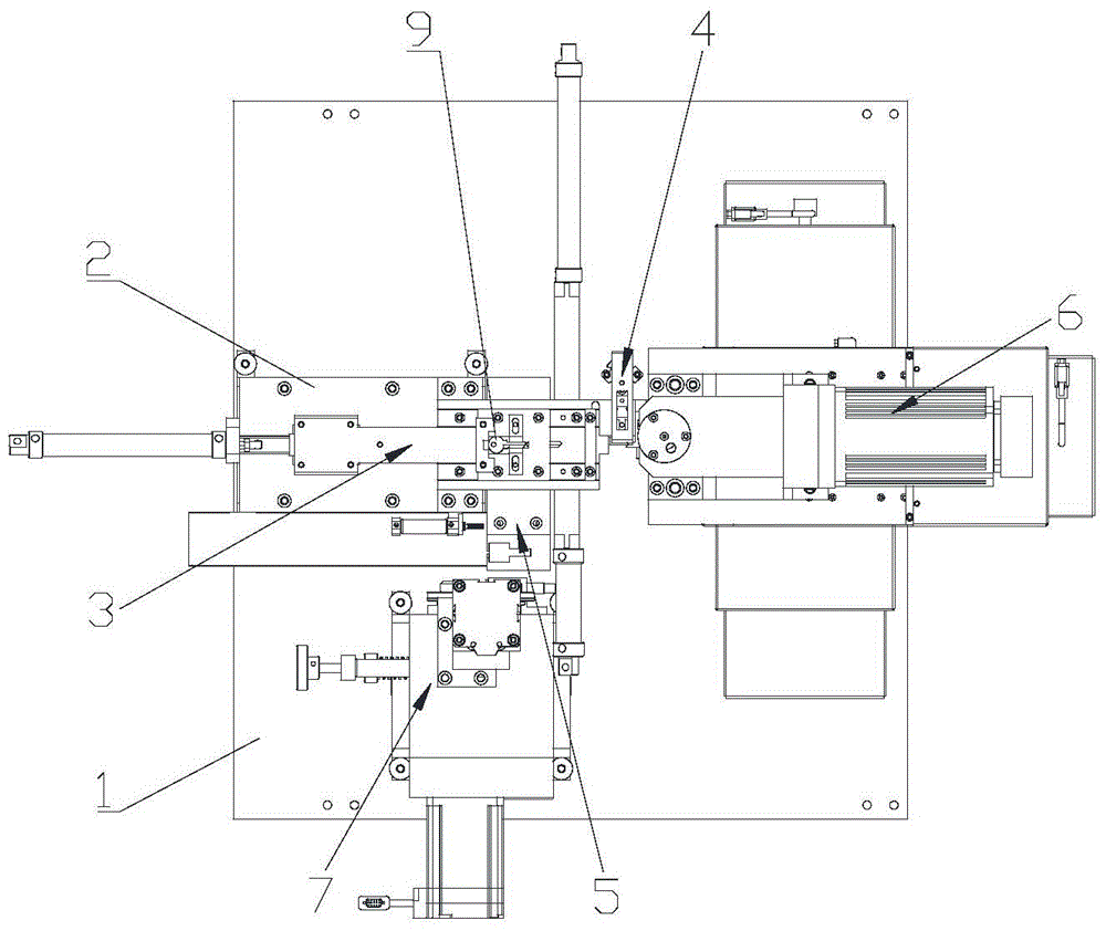 CNC key tooth flower automatic punching machine