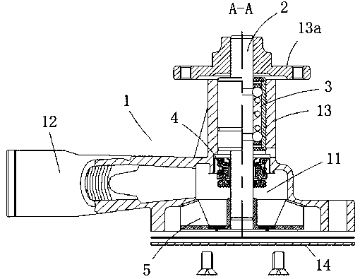 Water pump assembly device