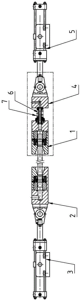 Steel tube pressure test sealing apparatus and pressure test apparatus therewith for pressure test on multiple tubes