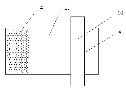 Stamping tool of plate-shell type evaporator plate bundle element