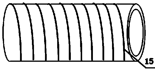 Needle extraction device for enriching volatile benzene series and using method of needle extraction device