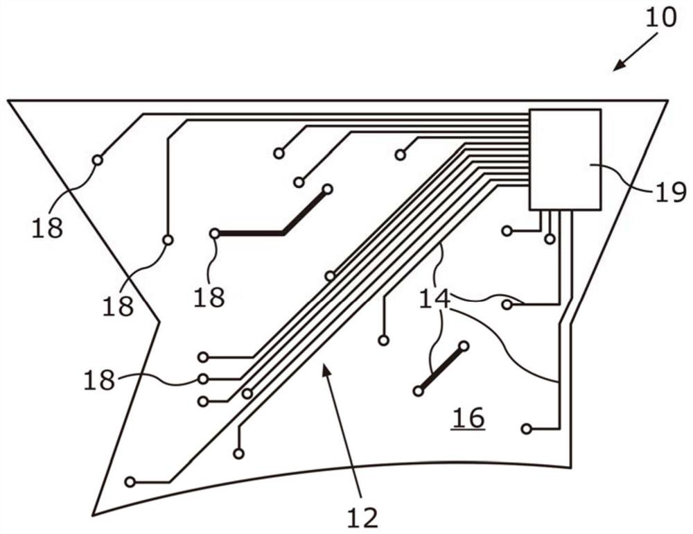 Component with integrated signal transmission function and method for manufacturing the same