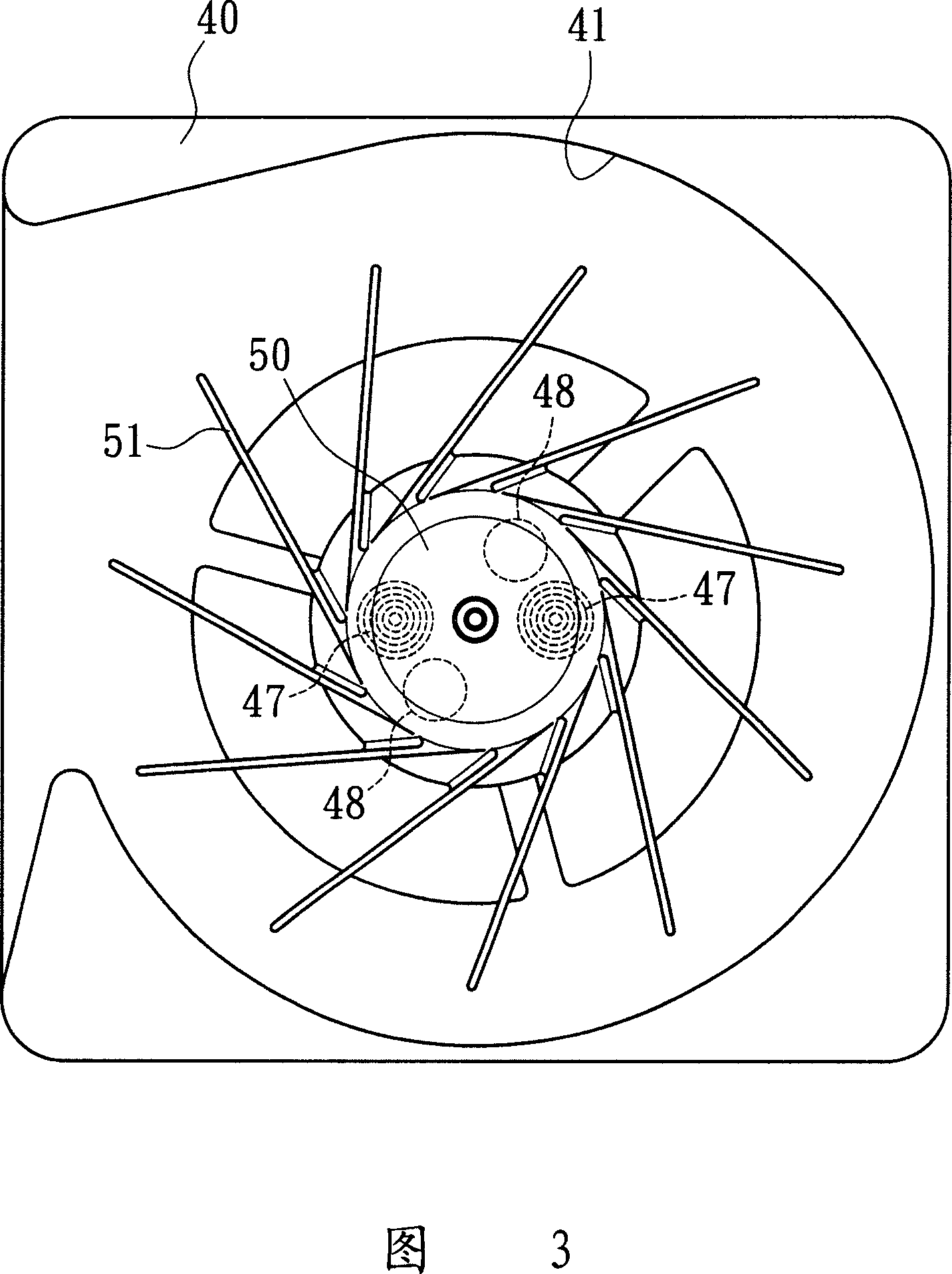 Thin heat radiation machine