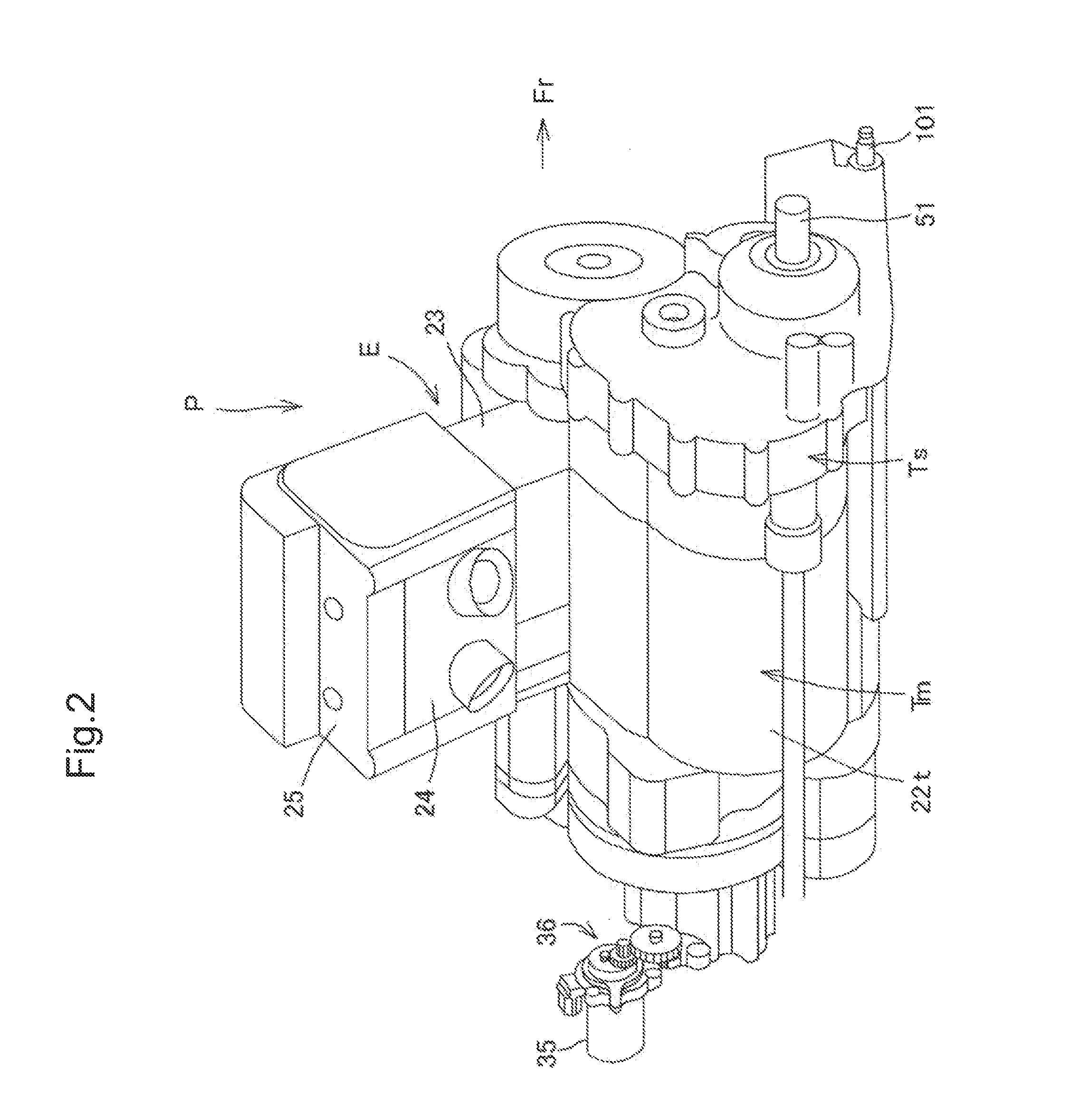 Drum type-variable speed drive