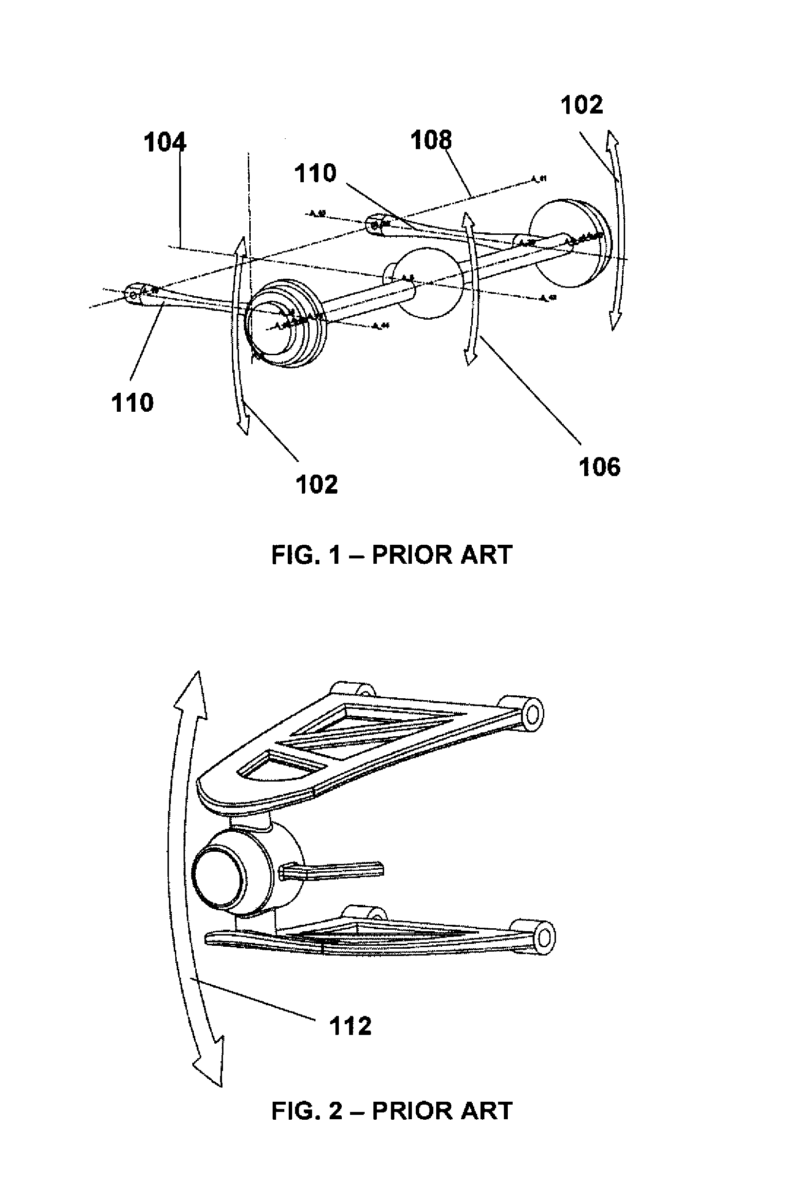 Dual suspension system